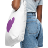 Cherish Life Heart Tote (Unisex) - Image 8