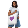 Cherish Life Heart Tote (Unisex)