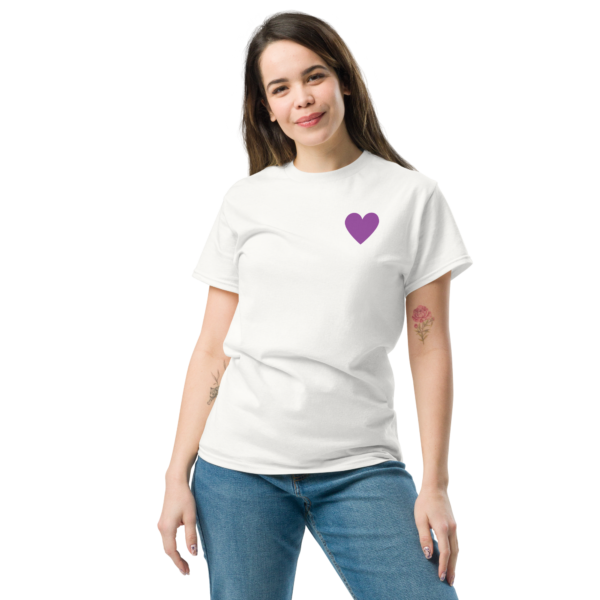 Cherish Life T-Shirt (Small Heart) - Image 3